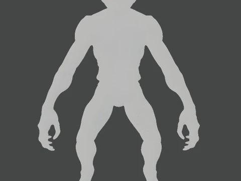Alien Monster STL High-Detail Horror Creature for Resin or FDM 3D print model 3D Model