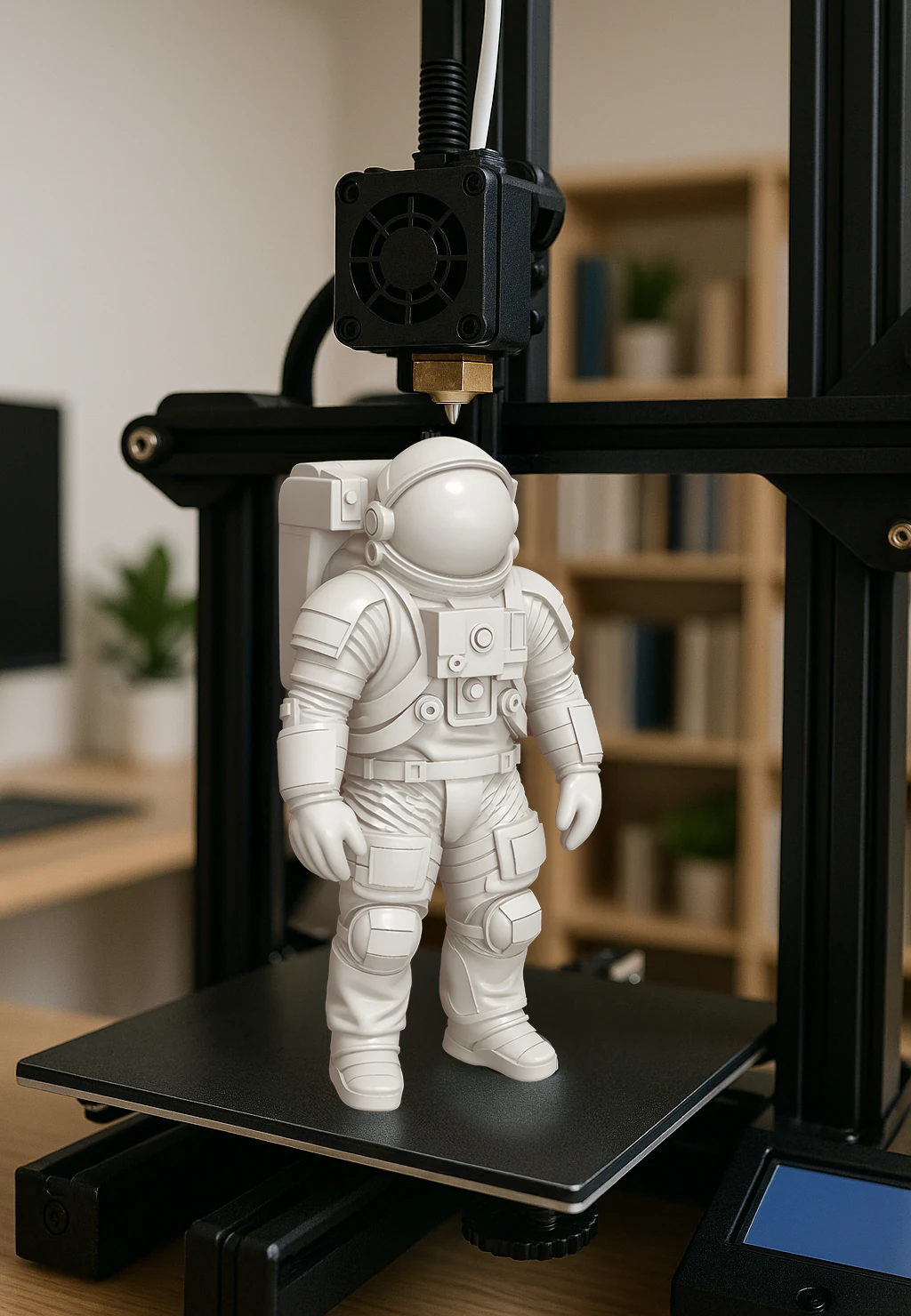 Astronauta STL stampabile 3D tuta spaziale personaggio esploratore figura modello di stampa 3D Modello 3D .c4d .max .obj .3ds .fbx .stl .blend 