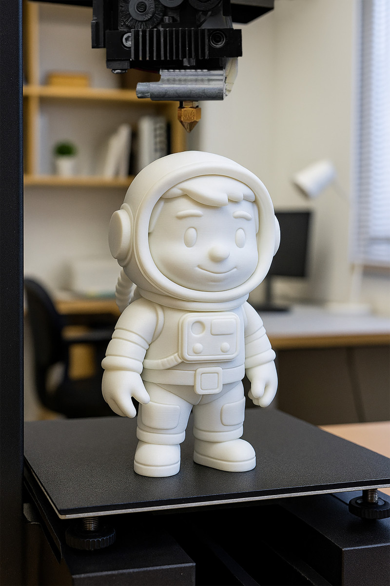 3D Astronaut Character for Printing 3D print model 3D 模型 .c4d .max .obj .3ds .fbx .stl .blend
