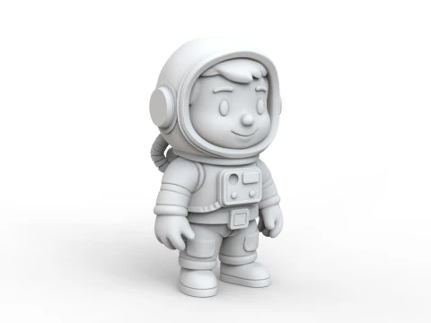 3D Astronaut Character for Printing 3D print model 3D Model