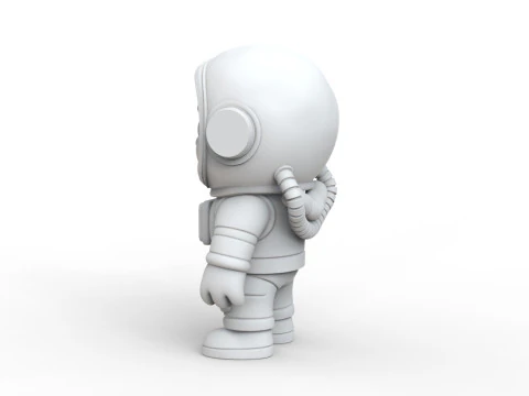 3D Astronaut Character for Printing 3D print model 3D Model