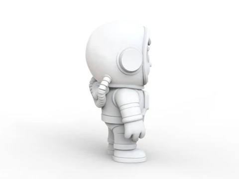 3D Astronaut Character for Printing 3D print model 3D Model