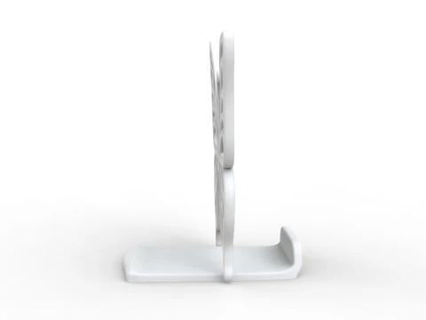 Butterfly Phone Stand 3D Printed Desk Accessory 3D print model 3D Print Model