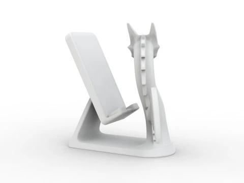 Modello di stampa 3D del supporto per telefono Dragon Modello di stampa 3D