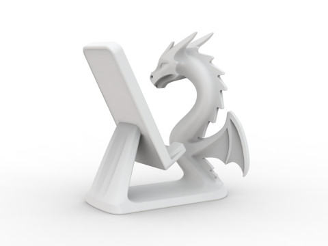 Dragon Phone Stand 3D print model 3D 모델