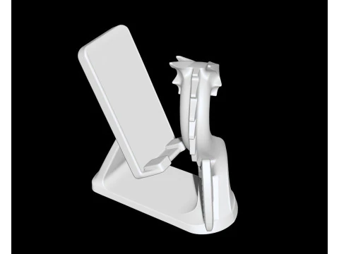 Modello di stampa 3D del supporto per telefono Dragon Modello di stampa 3D