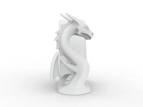 Modello di stampa 3D del supporto per telefono Dragon Modello di stampa 3D