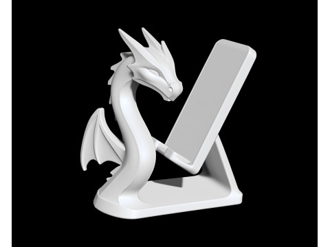 Dragon Phone Stand 3D print model 3D 모델