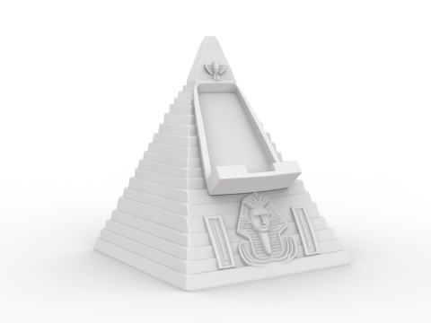 Egyptian Pyramid Phone Stand 3D print model 3D Model