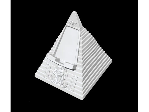 Modelo de impress&atilde;o 3D do suporte para telefone em pir&acirc;mide eg&iacute;pcia Modelo de Impressão 3D