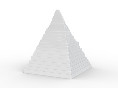 Egyptian Pyramid Phone Stand 3D print model 3D Model