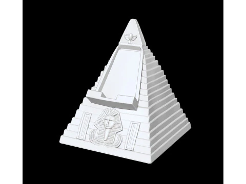 Modelo de impress&atilde;o 3D do suporte para telefone em pir&acirc;mide eg&iacute;pcia Modelo de Impressão 3D