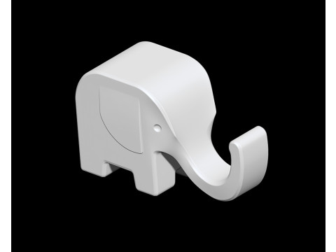 Elephant Phone Stand 3D print model 3D printmodel