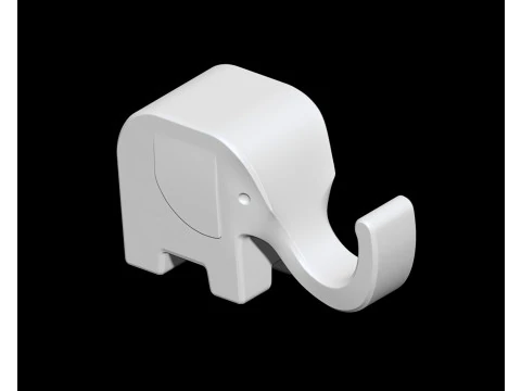Elephant Phone Stand 3D print model 3D Print Model
