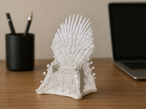 Iron Throne Game of Thrones Collectible 3D print model 3Dプリントモデル