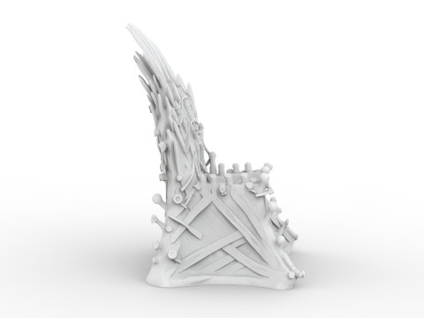 Iron Throne Game of Thrones Collectible 3D print model 3Dプリントモデル