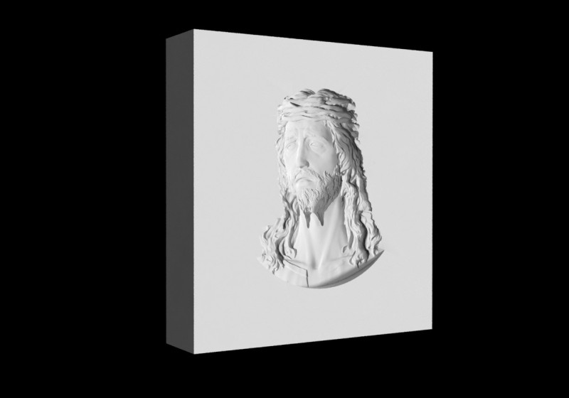 Jesus Mold 3D print model 3D Baskı Modeli .c4d .max .obj .3ds .fbx .stl .blend 