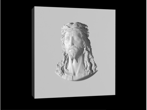 Jesus Mold 3D print model 3D Baskı Modeli