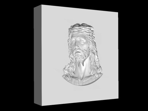 Jesus Mold 3D print model 3D Baskı Modeli