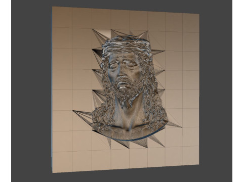 Jesus Mold 3D print model 3D Baskı Modeli