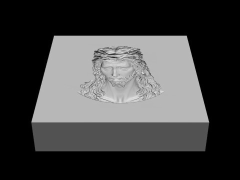 Jesus Mold 3D print model 3D Baskı Modeli