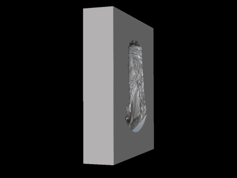 Jesus Mold 3D print model 3D Baskı Modeli