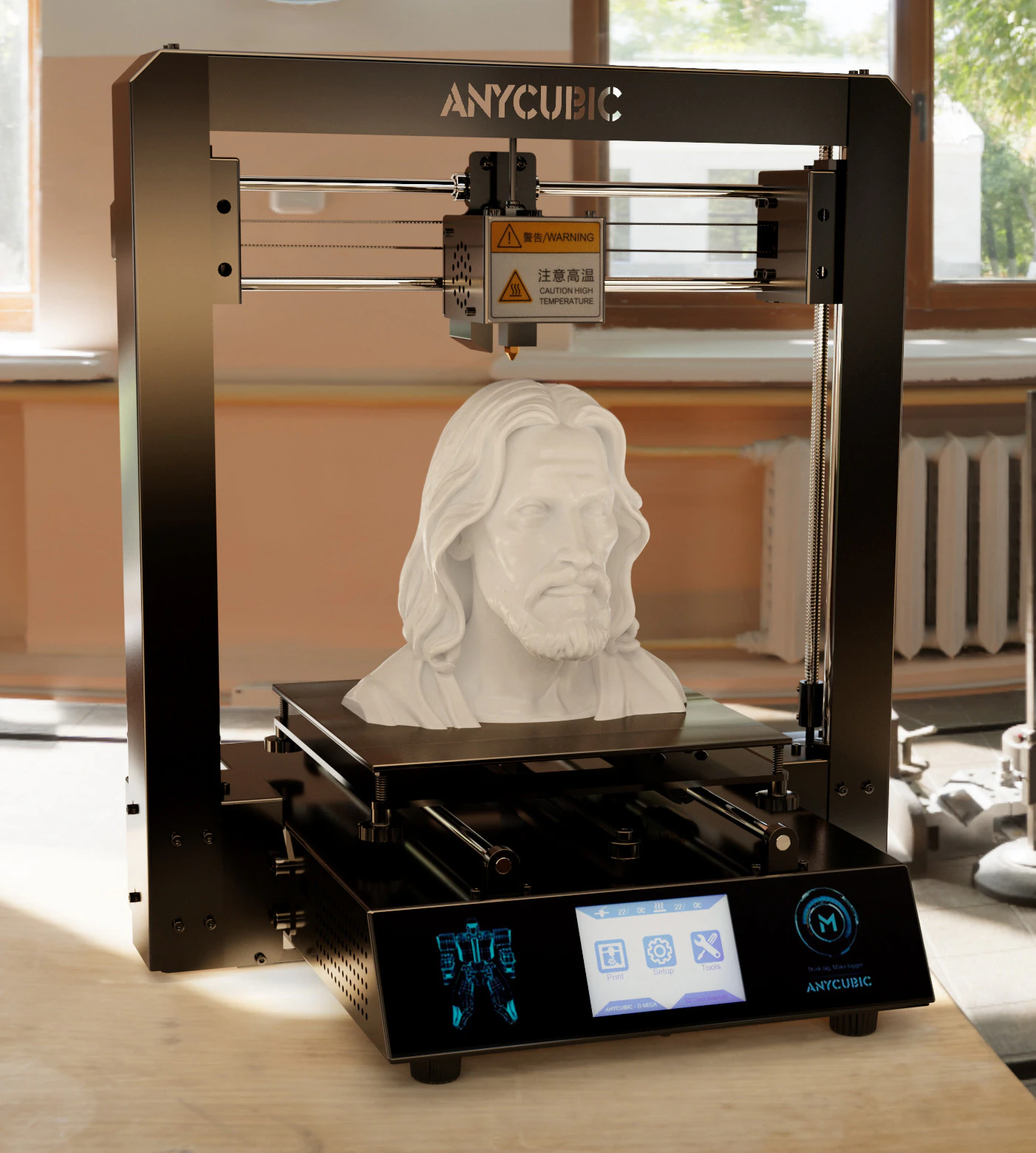 Jesus Christ Bust STL Printable 3D print model 3D Print Model .c4d .max .obj .3ds .fbx .stl .blend 