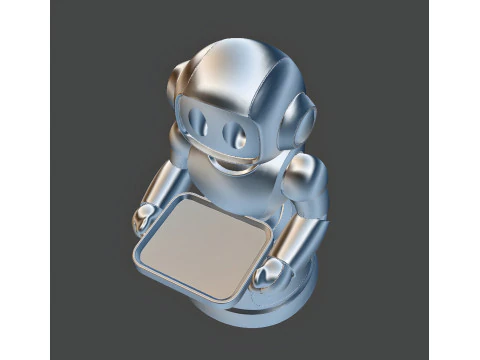 Robot Waiter STL File 3D print model 3D Print Model