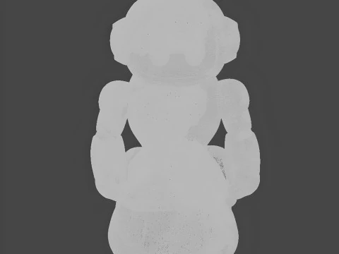 Robot Waiter STL File 3D print model 3D Print Model