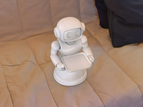 Robot Waiter STL File 3D print model Model Cetak 3D