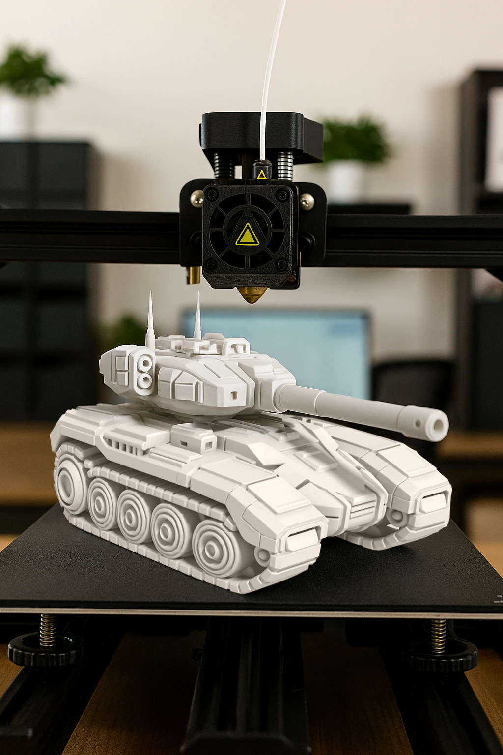 Modello di stampa 3D del carro armato da combattimento stampabile 3D Tank STL Modello di stampa 3D .c4d .max .obj .3ds .fbx .stl .blend 