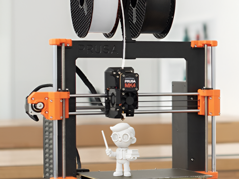 Teacher Cartoon Character for Classroom Themes 3D print model 3D 打印模型