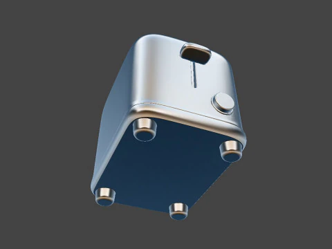 Toaster 3D Print Kitchen Appliance Miniature STL 3D print model 3D Print Model