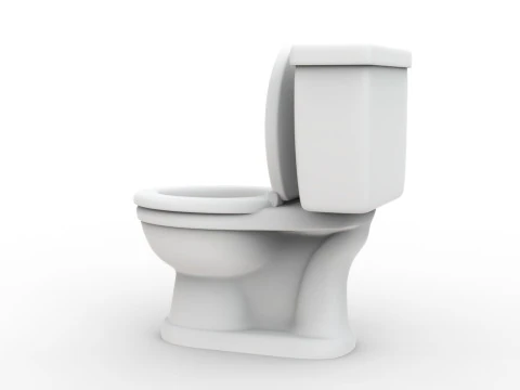 Cartoon Toilet 3D Print Modello di stampa 3D STL Modello di stampa 3D