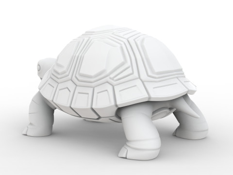 Turtle 3D Print Stylized Animal Model STL 3D print model Model Cetak 3D