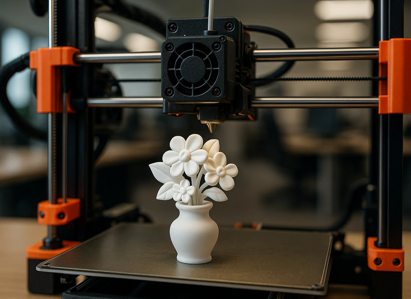 Floral Arrangement Decorative Vase 3D Printable STL Model 3D print model 3D Print Model .c4d .max .obj .3ds .fbx .stl .blend 