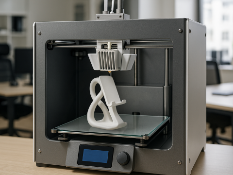 Abstract Phone Stand 3D Printable 3D print model 3D 打印模型