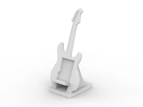 Guitar Stand 3D Printable 3D print model 3D Print Model