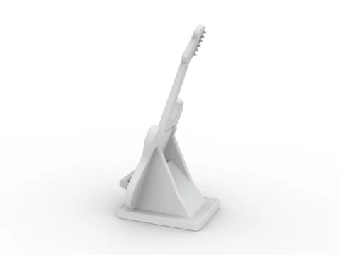 Guitar Stand 3D Printable 3D print model 3D Print Model