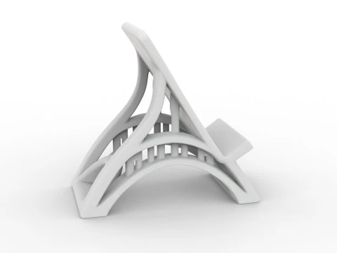 Phone Stand 3D Printable 3D print model 3D Print Model