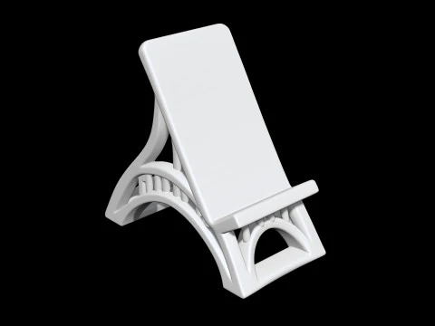 Phone Stand 3D Printable 3D print model 3D Print Model