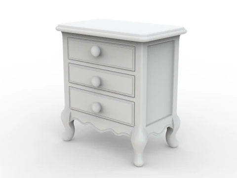 Nightstand 3D Printable 3D print model 3D Print Model