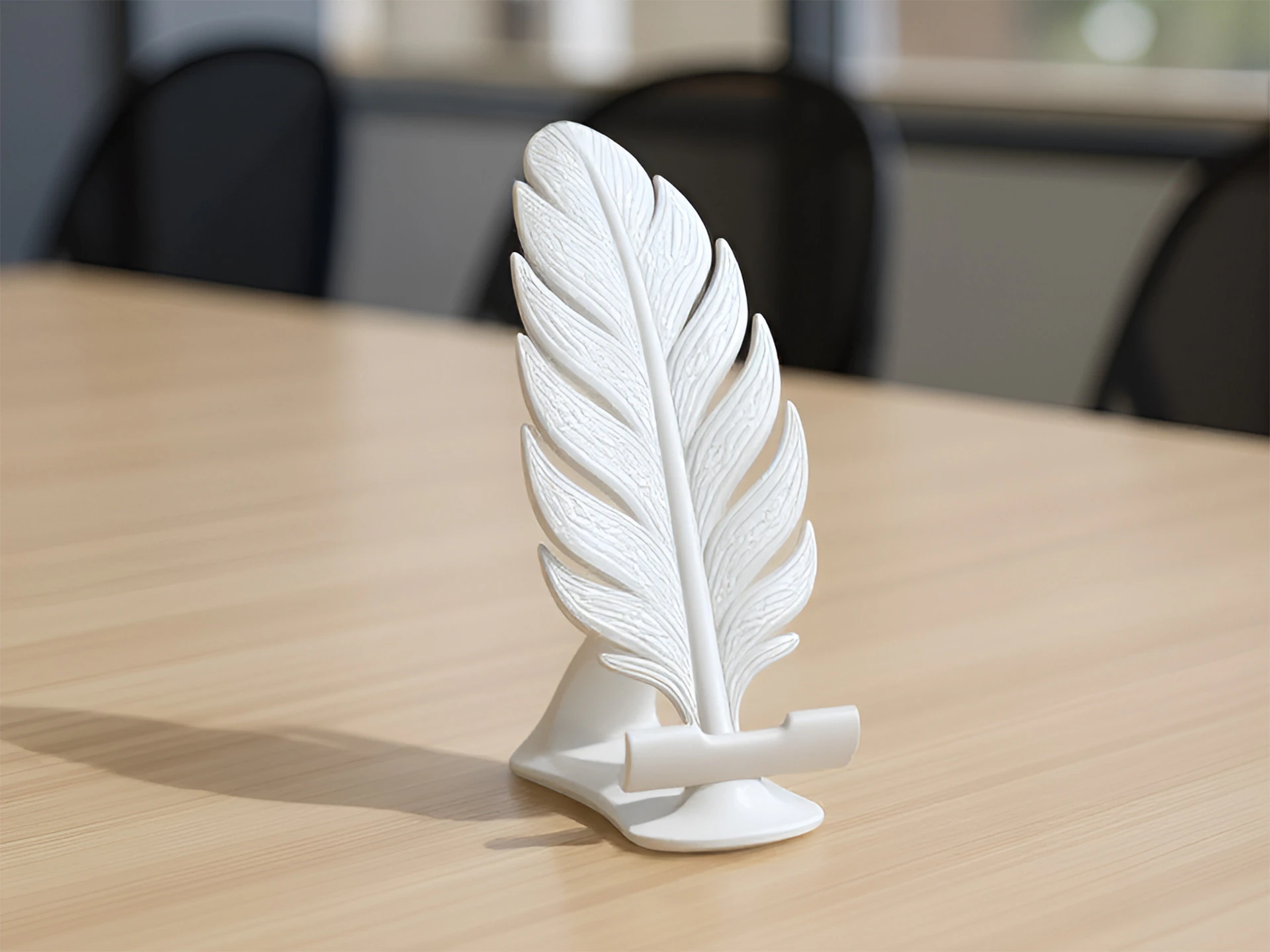 Feather Quill 3D Printable 3D print model 3D Print Model .c4d .max .obj .3ds .fbx .stl .blend