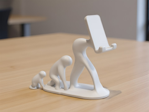 Evolution of Man 3D Printable 3D print model 3D Принт Модель