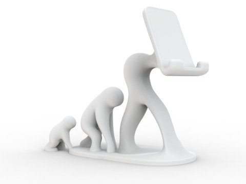 Evolution of Man 3D Printable 3D print model Model Cetak 3D