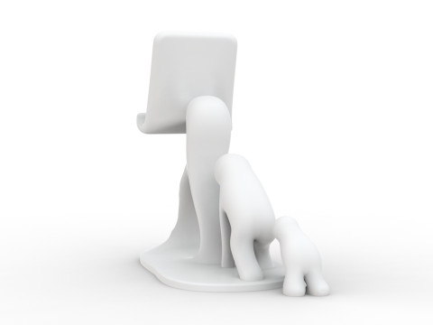 Evolution of Man 3D Printable 3D print model Model Cetak 3D