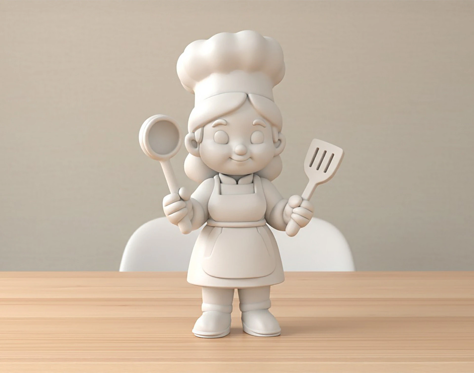 Cartoon Farmer 3D Printable 3D print model 3D Print Model .c4d .max .obj .3ds .fbx .stl .blend 