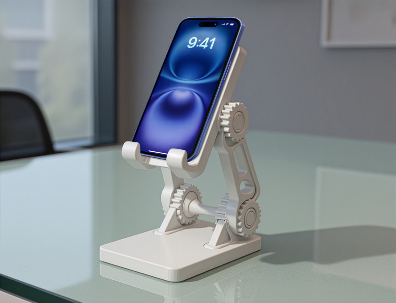 Adjustable Phone Stand 3D Printable 3D print model 3D Print Model .c4d .max .obj .3ds .fbx .stl .blend 