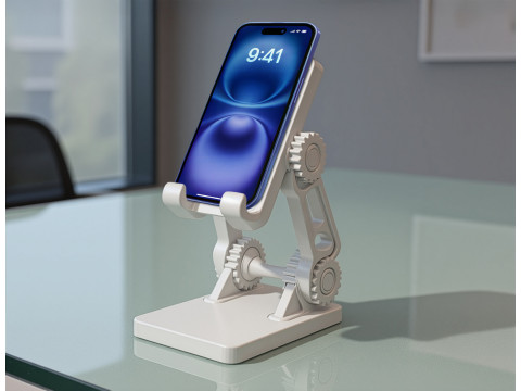 Adjustable Phone Stand 3D Printable 3D print model 3D Baskı Modeli
