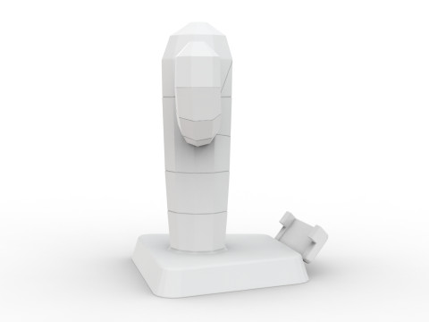 Cactus Phone Holder 3D Printable 3D print model 3D Druckmodell